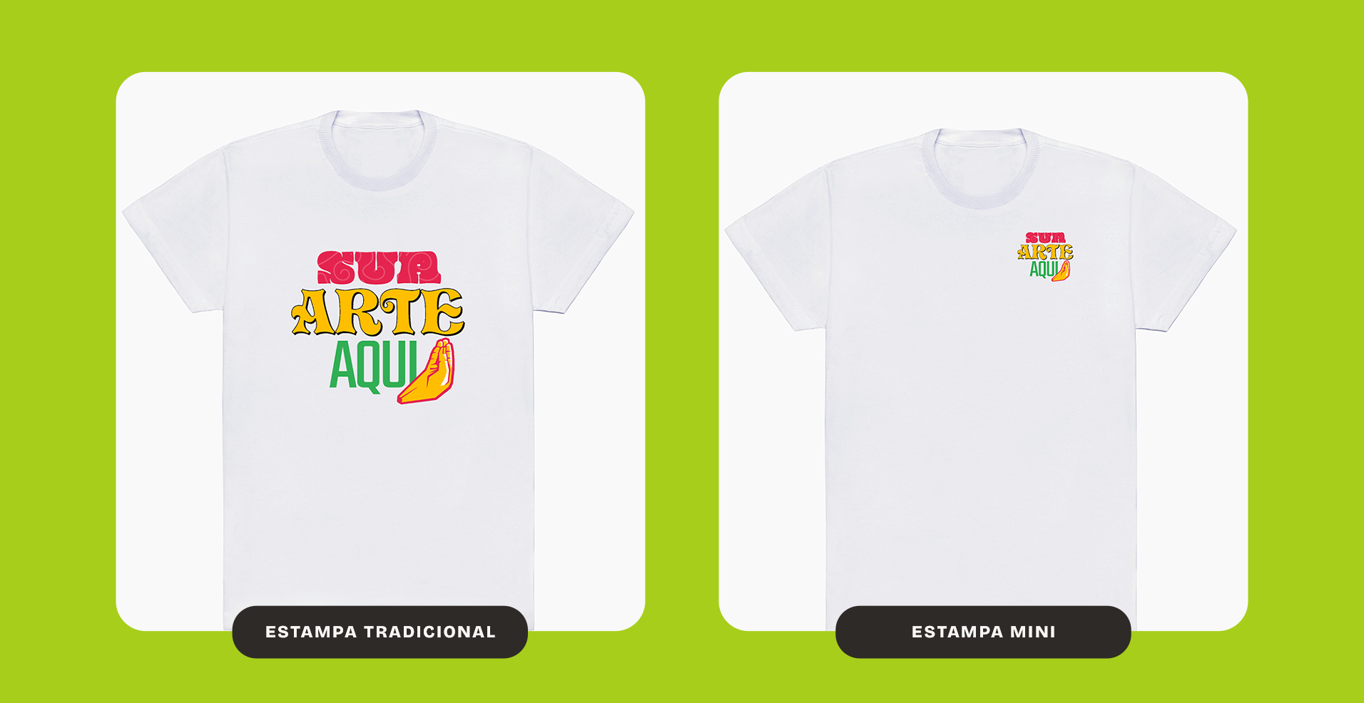 Guia da personalização: tudo o que você precisa saber para criar camisetas exclusivas em Uma Penca