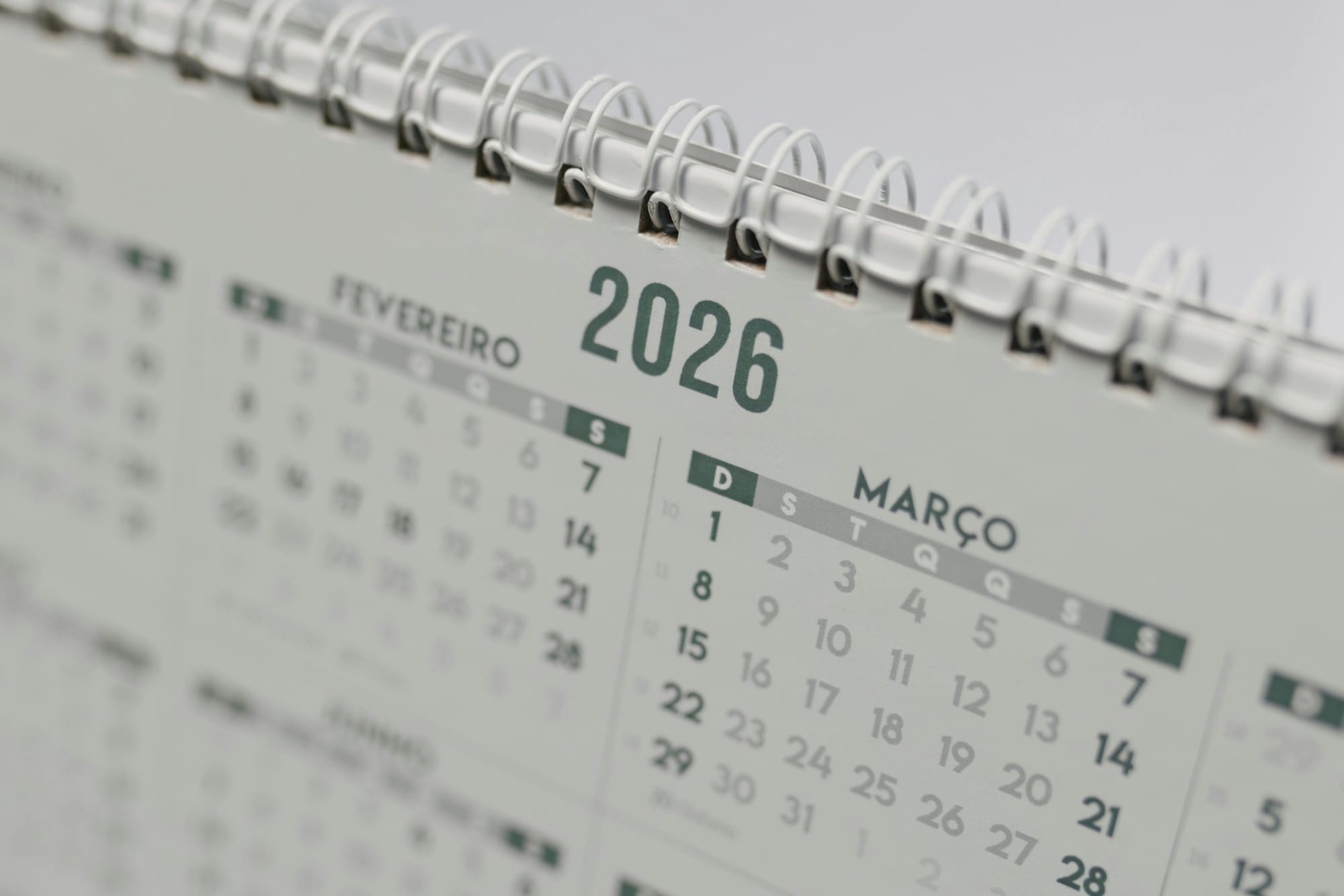 Calendário Comercial 2026: Datas mais importantes e Feriados