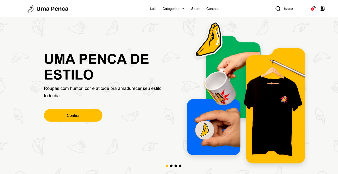 Personalize sua loja em Uma Penca: passo a passo completo